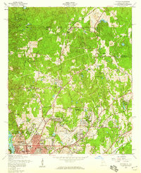 Fortson 1955 topographic map thumbnail