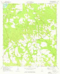 Fowlstown 1974 topographic map thumbnail