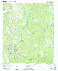 Franklin 1964 topographic map thumbnail