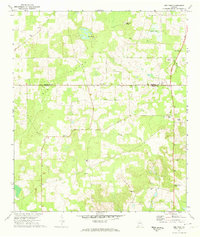 Gee Pond 1971 topographic map thumbnail