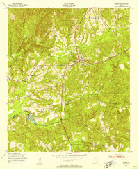 Geneva 1950 topographic map thumbnail