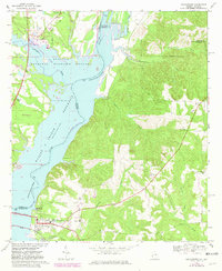 Georgetown 1967 topographic map thumbnail