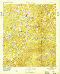 Glen Alta 1949 topographic map thumbnail