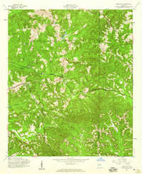 Glen Alta 1955 topographic map thumbnail