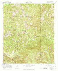 Glen Alta 1955 topographic map thumbnail