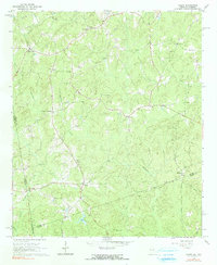 Glenn 1964 topographic map preview