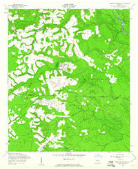 Glissons Millpond 1958 topographic map thumbnail