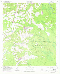 Glissons Millpond 1958 topographic map thumbnail