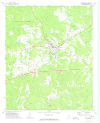 Greensboro 1972 topographic map thumbnail