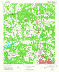 Griffin North 1965 topographic map thumbnail