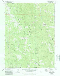 Grouse Mtn topographic map thumbnail