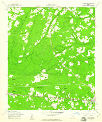 Groveland 1958 topographic map thumbnail
