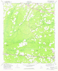 Groveland 1976 topographic map thumbnail