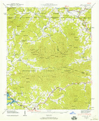 Gumlog 1941 topographic map thumbnail