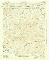Gumlog topographic map thumbnail