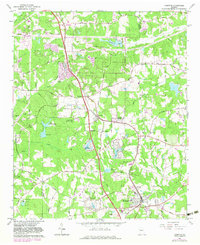 Hampton 1965 topographic map thumbnail