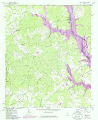 Harmony 1972 topographic map thumbnail