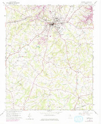 Hartwell 1959 topographic map thumbnail