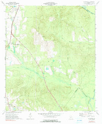 Hayneville 1973 topographic map thumbnail