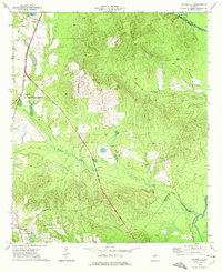 Hayneville 1973 topographic map thumbnail