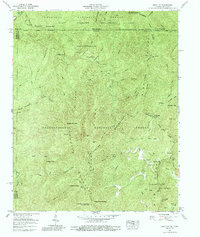 Hemp Top 1959 topographic map thumbnail