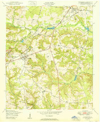 Hephzibah 1950 topographic map thumbnail