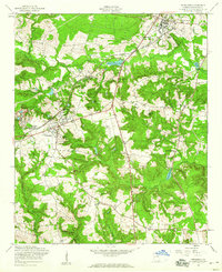 Hephzibah 1957 topographic map thumbnail