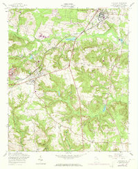Hephzibah 1957 topographic map thumbnail