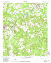 Hephzibah 1957 topographic map thumbnail