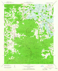 Hiawassee 1941 topographic map thumbnail