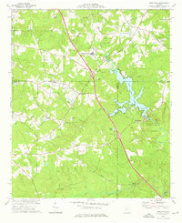 High Falls 1973 topographic map thumbnail
