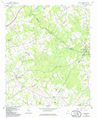 High Shoals 1964 topographic map thumbnail