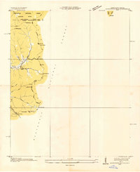 Hightower Bald 1935 topographic map thumbnail
