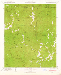 Hightower Bald 1946 topographic map thumbnail