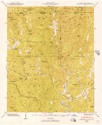 Hightower Bald 1946 topographic map thumbnail