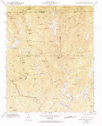 Hightower Bald 1946 topographic map thumbnail