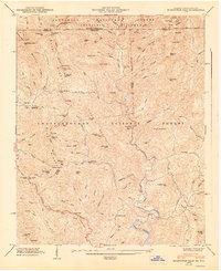 Hightower Bald 1947 topographic map thumbnail