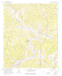 Hillcrest 1964 topographic map thumbnail