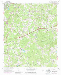 Hog Mountain 1964 topographic map thumbnail