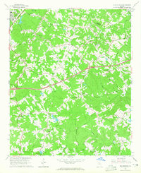 Hog Mountain 1964 topographic map thumbnail