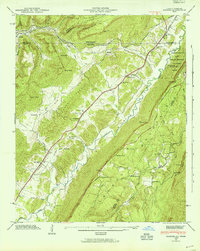 Hooker 1945 topographic map thumbnail