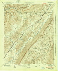 Hooker 1946 topographic map preview