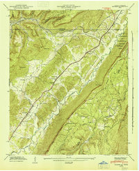 Hooker 1946 topographic map preview