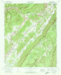 Hooker 1970 topographic map preview