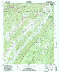 Hooker 1982 topographic map preview