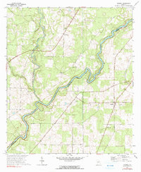 Hopeful 1971 topographic map thumbnail