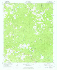 Hulett 1973 topographic map thumbnail