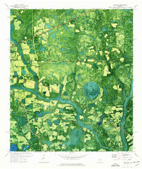 Indianola 1971 topographic map thumbnail