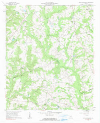 Irwins Crossroads 1962 topographic map thumbnail