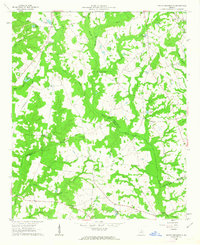 Irwins Crossroads 1962 topographic map thumbnail
